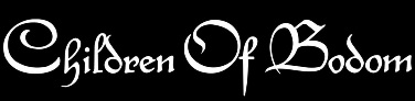 Children of Bodom logo zwart wit